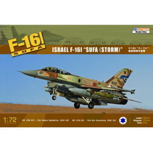 IAI Israel Falcon F-16I Sufa Storm 1/72KINETIC