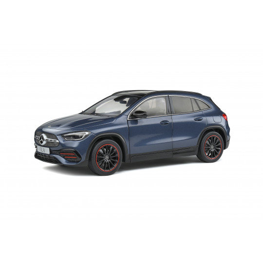 Mercedes-Benz GLA (H247) AMG Line – Denim Blue Metallic – 2019 1/18 SOLIDO