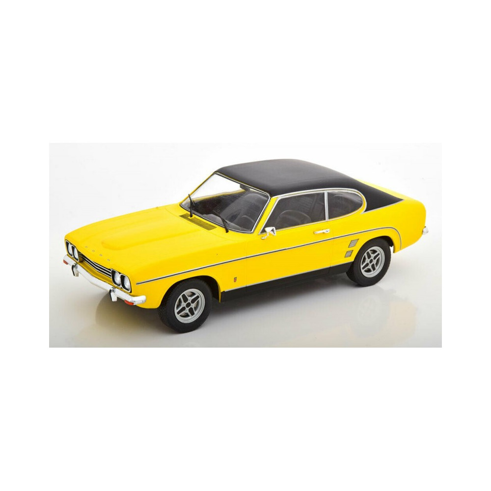 Ford Capri MKI 1973 Dark Yellow and Black  1/18 MODELCAR