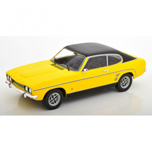 Ford Capri MKI 1973 Dark Yellow and Black  1/18 MODELCAR