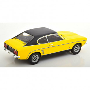 Ford Capri MKI 1973 Dark Yellow and Black  1/18 MODELCAR