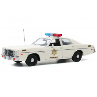 Dodge Police Coronet 1975 – DUKES OF HAZZARD – County Sheriff 1/18 GREENLIGHT
