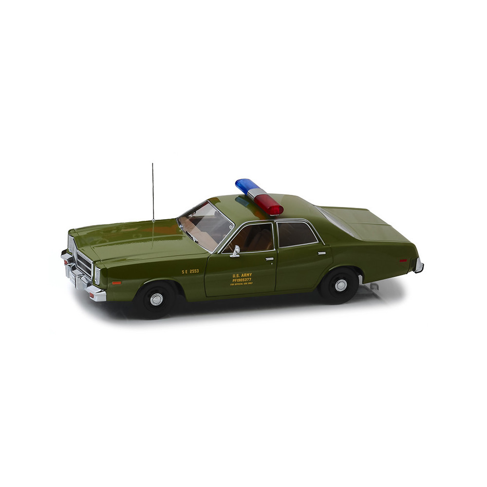 US Army Military Police - 1977 Plymouth Fury - The A-Team  1/18 GREENLIGHT