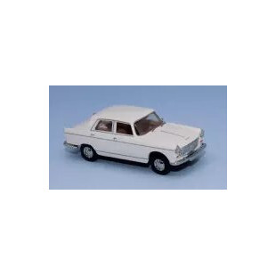 Peugeot 404 blanche 1/87 SAI COLLECTION