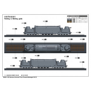 Train blindé PanzerTriebwagen Nr.16 1/35 TRUMPETER