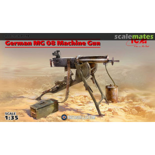 Mitrailleuse allemande MG08 Spandau 1/35 ICM