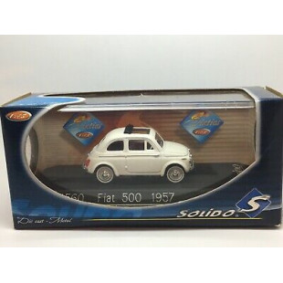 Fiat 500 1957 blanche 1/43 SOLIDO