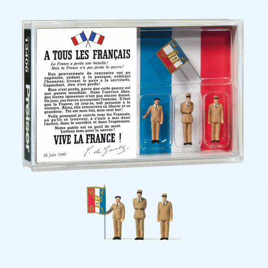 Coffret 80ème anniversaire de l'appel du 18 juin 1/87 HO PREISER