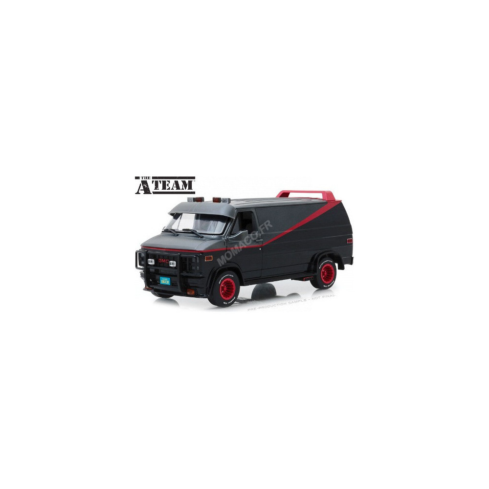 GMC Vandura 1983 l'Agence Tous Risques" 1/18 GREENLIGHT COLLECTIBLES