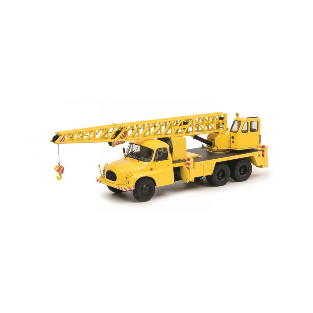 TATRA T138 camion grue jaune 1/87 SCHUCO