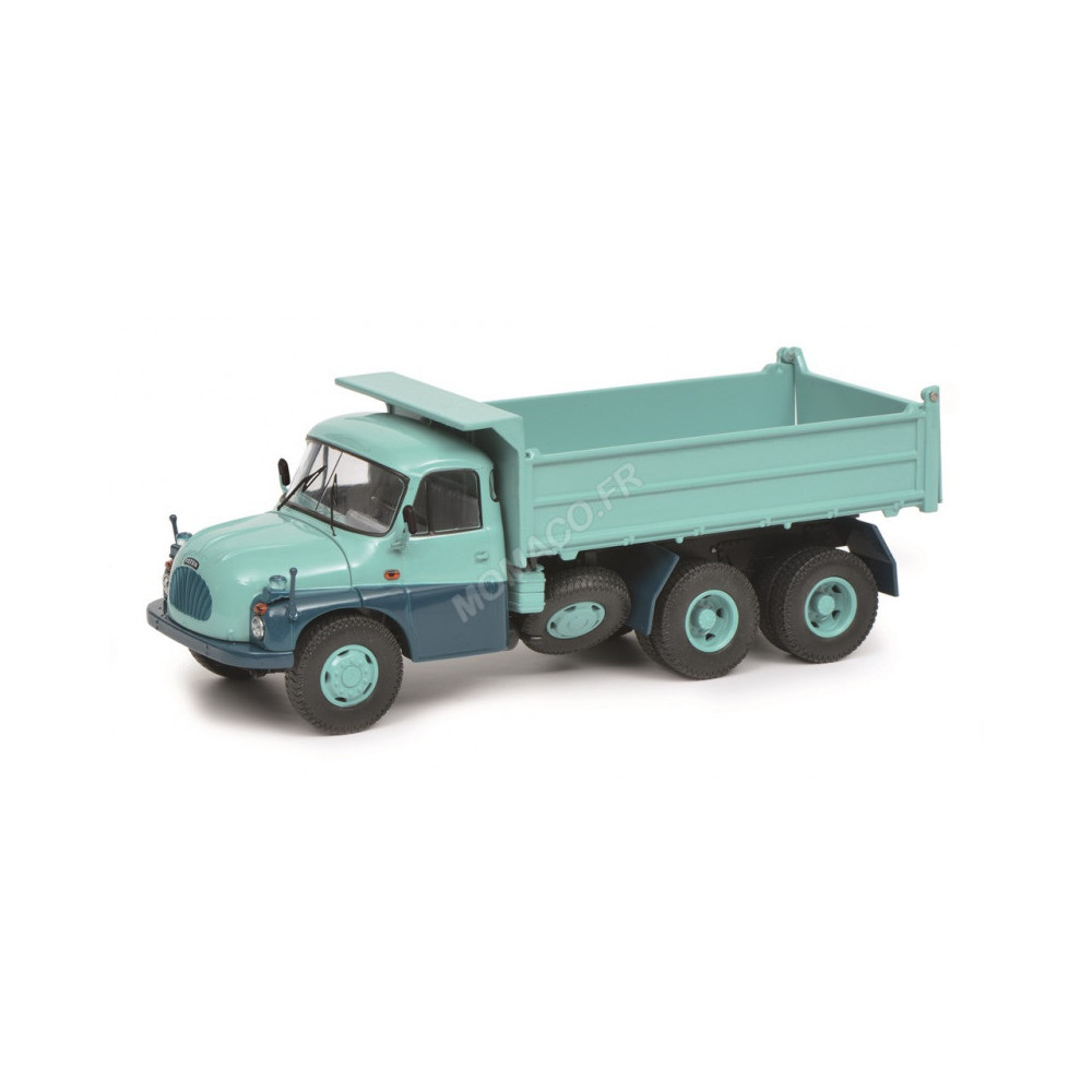 TATRA T138 camion bènne bleu 2 tons 1/87 SCHUCO