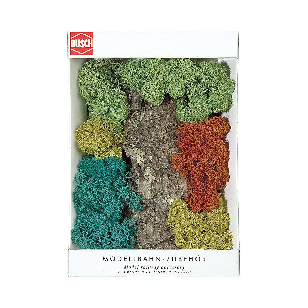 Rocher + buisson (lichen) 1/87 BUSCH