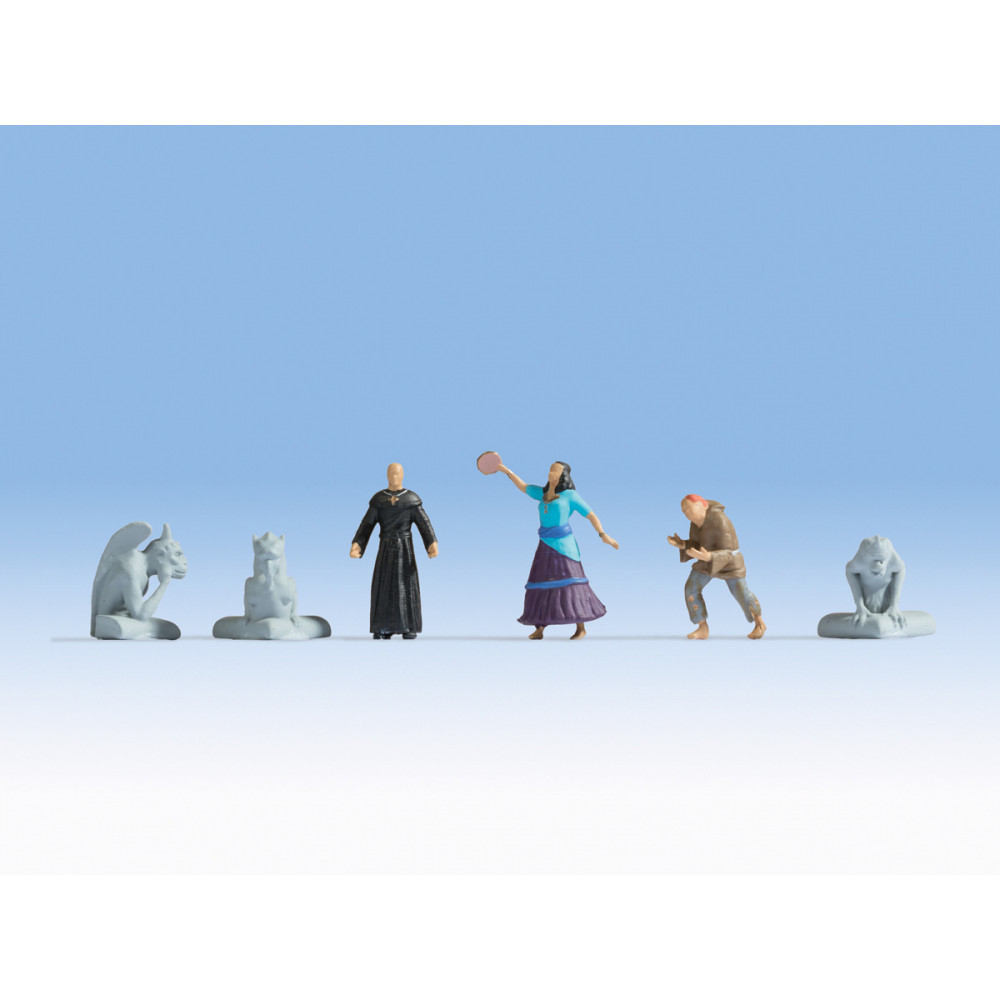 Notre Dame de Paris, Casimodo... 1/87 NOCH