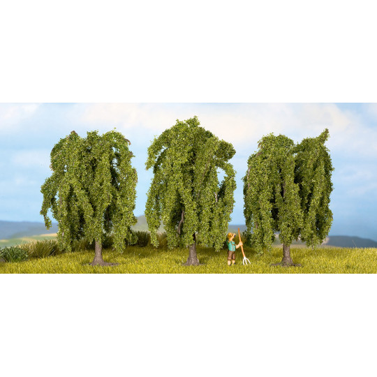 Saules pleureurs 8 cm NOCH