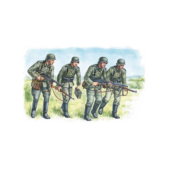 Infanterie Allemande 1939-1942 (4 perso) 1/35 MasterBox