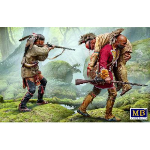 Le frère blessé Guerriers algonquins 18ème siècle 1/35 MasterBox