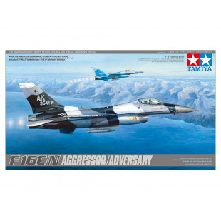 F-16 C/N AGRESSOR "TOP GUN" maquette 1/48 TAMIYA