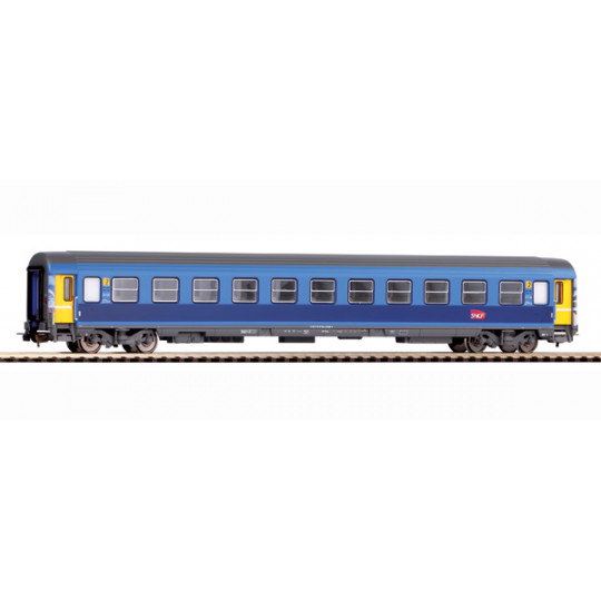 Wagon Voiture CORAIL LUNEA B10 SNCF 2CL 1/87ème PIKO