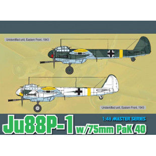 Junker Ju88P-1 anti-char PaK 40 75mm 1/48 DRAGON