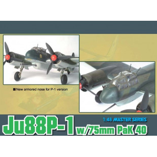 Junker Ju88P-1 anti-char PaK 40 75mm 1/48 DRAGON