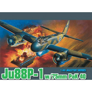 Junker Ju88P-1 anti-char PaK 40 75mm 1/48 DRAGON