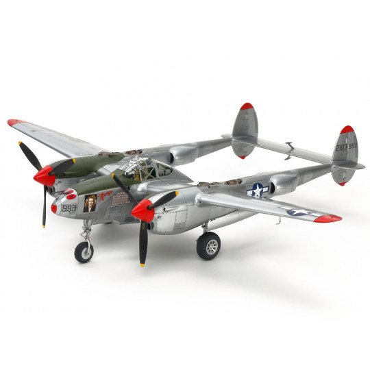 Lockheed P-38 J LIGHTNING maquette 1/48 TAMIYA