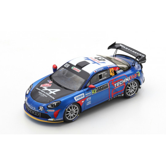 Alpine A110 N°42 rallye Monte Carlo 2021 vainqueur R-GT 1/18 SPARK