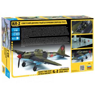 Illiouchine Il-2 M Shturmovik biplace 1943 1/48 ZVEZDA