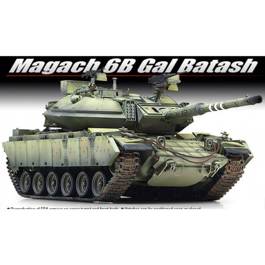 Tank char Israël IDF Magach 6B Gal Batash (M60) 1/35 ACADEMY