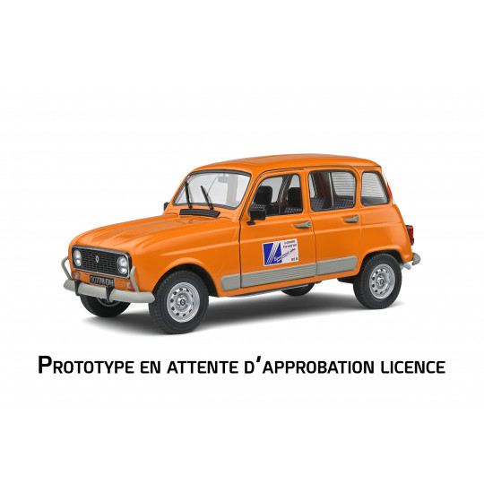 RENAULT 4L GTL 1978 DDE Orange 1/18 SOLIDO