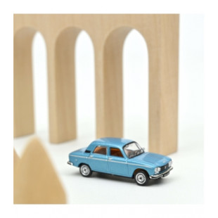 Peugeot 304 1977 bleu azur métalisé 1/87 NOREV