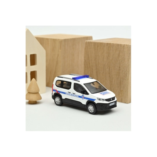 Peugeot Rifter 2019 Police Municipale 1/43 NOREV