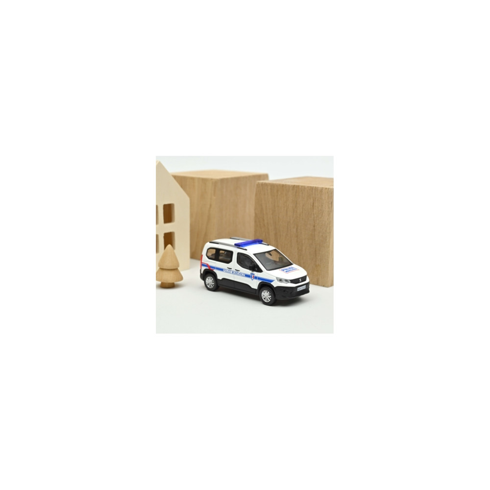 Peugeot Rifter 2019 Police Municipale 1/43 NOREV