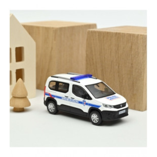 Peugeot Rifter 2019 Police Municipale 1/43 NOREV