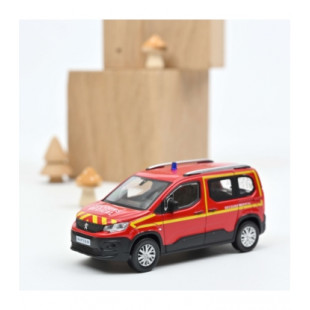 Peugeot Rifter 2019 Pompiers - Secours Médical 1/43 NOREV