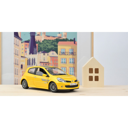 Renault Clio RS "F1 Team" 2007 Sirus Yellow 1/18 NOREV