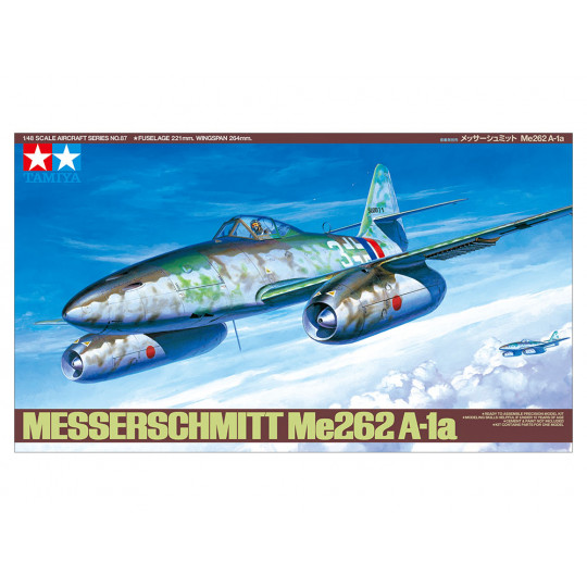 Messerschmitt Me262 A-1a maquette 1/48 TAMIYA