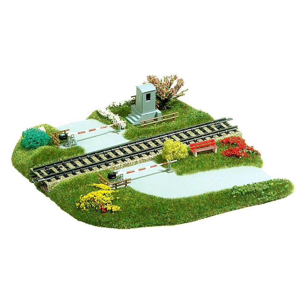 Passage à niveau droit HO BUSCH