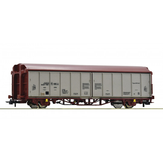 Wagon couvert SBB-CFF parois coulissantes essieux 1/87 HO ROCO