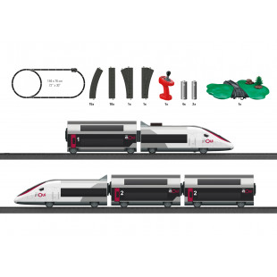 Coffret de départ train TGV Duplex Inoui 1/87 Marklin My World