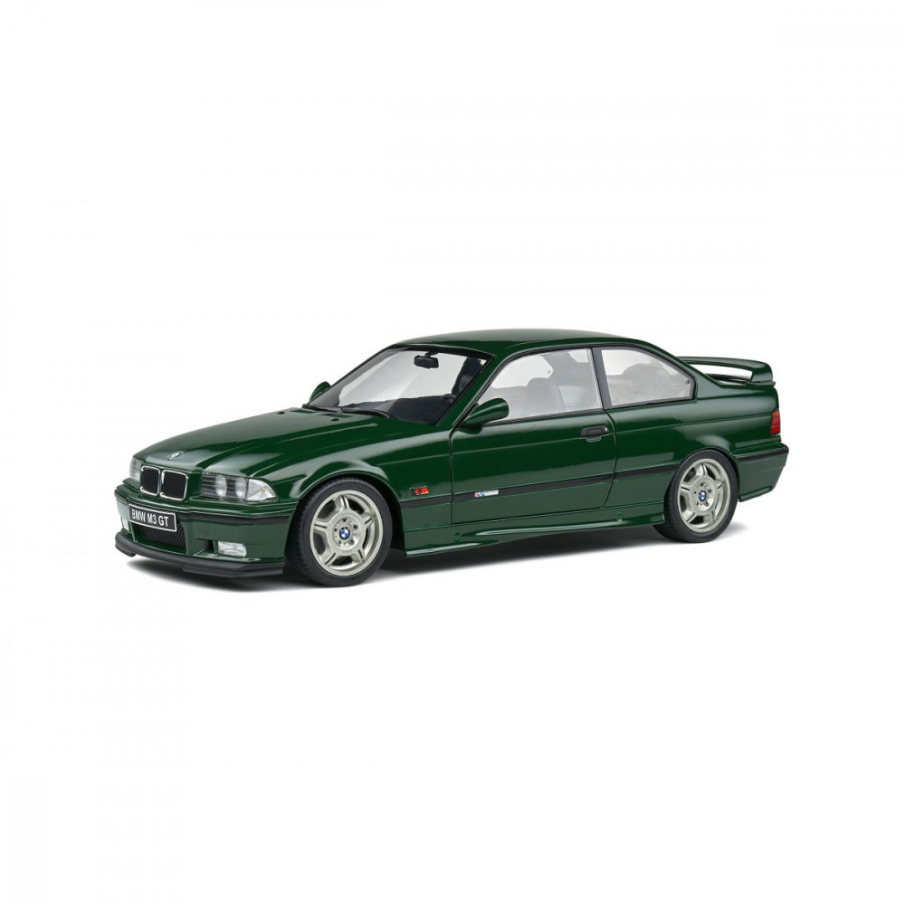 BMW E36 coupé M3 GT British Racing Green 1995 1/18 SOLIDO