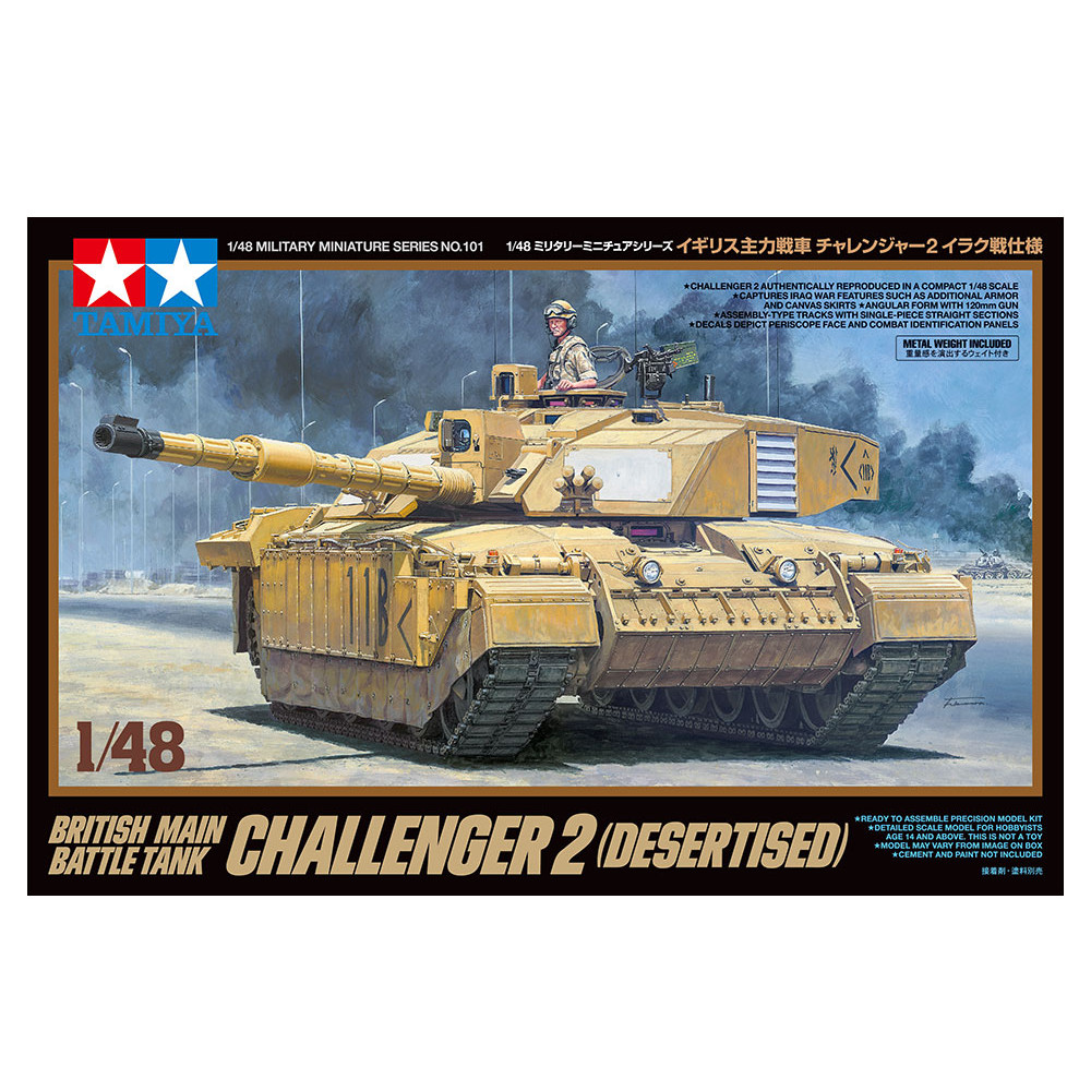Char Tank "Challenger 2" 1/48 TAMIYA