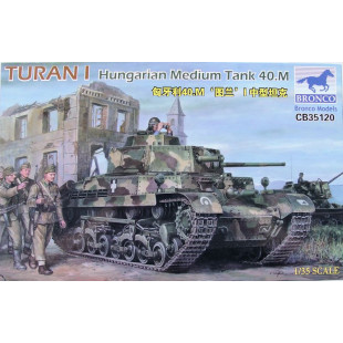 Char tank Hongrie Turan 1 40.M  1/35 BRONCO