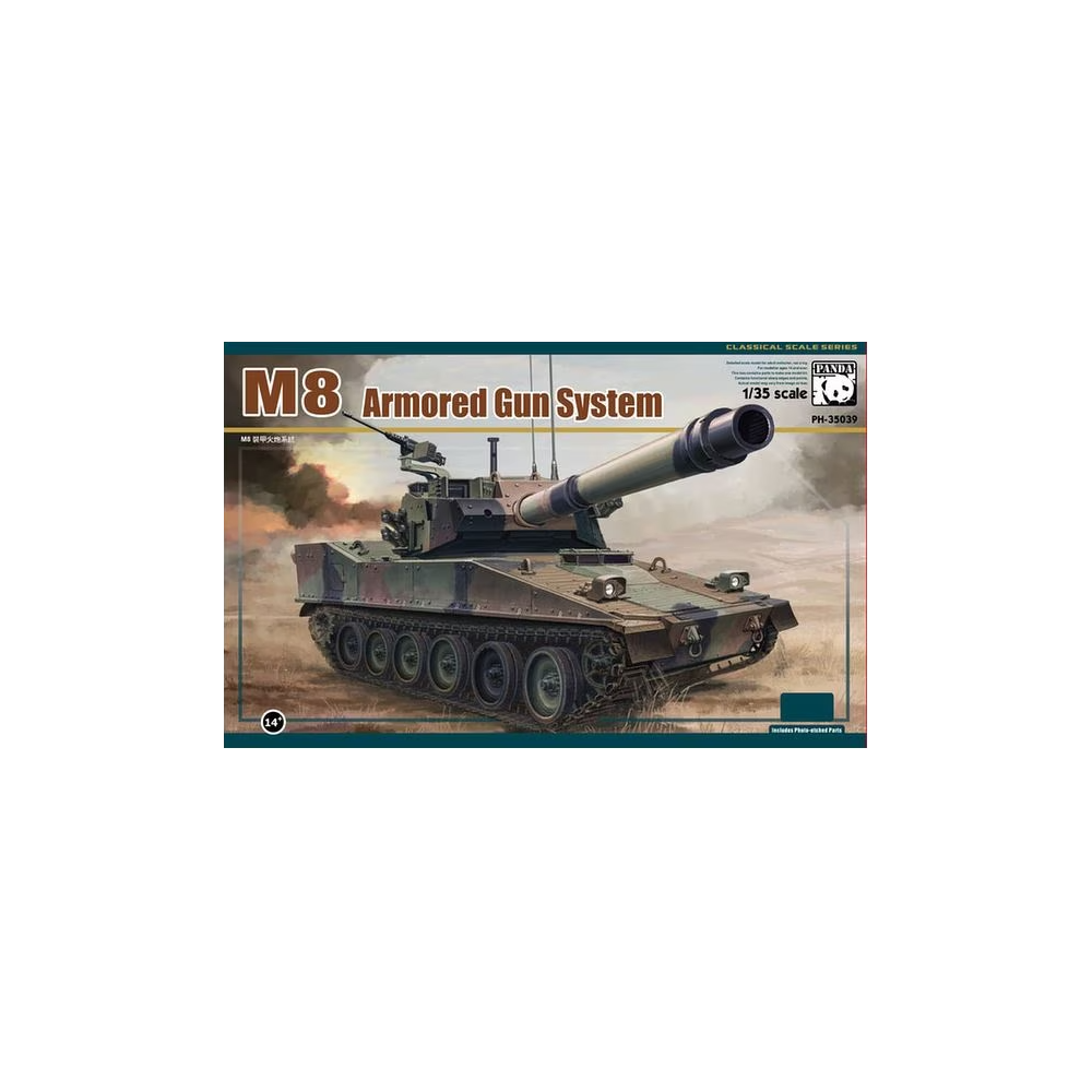 Char US XM-8 AGS  1/35 PANDA