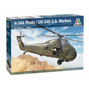 Helico Sikorsky H-34A PIRATE/ UH-34D U.S.MARINES 1/48 ITALERI