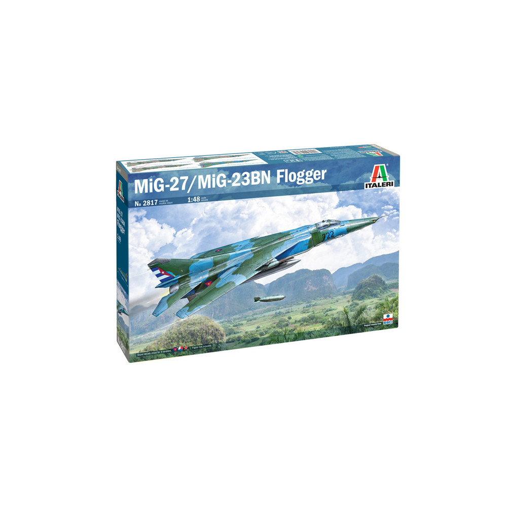 MiG-23BN MiG-27 FLOGGER-D 1/48 ITALERI