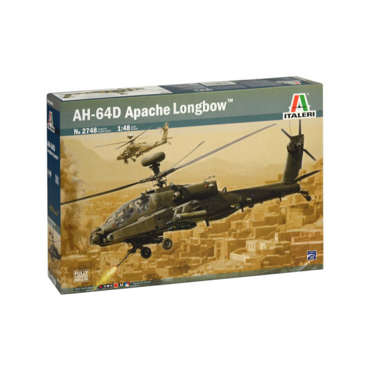 Helico Boeing Hughes AH-64D Apache Longbow 1/48 ITALERI