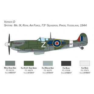 Supermarine SPITFIRE Mk.IX 1/48 ITALERI