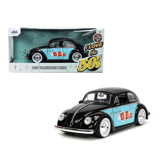 VOLKSWAGEN Coccinelle 1959 "I love the 50's" 1/24 JADA TOYS