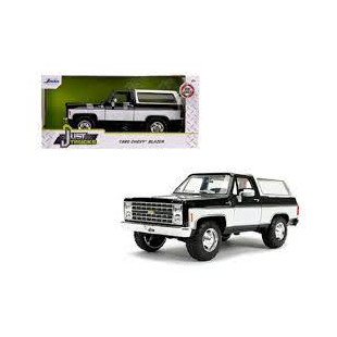 CHEVROLET K5 BLAZER 1980 NOIRE 1/24 JADA TOYS